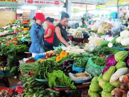 rau cai- trai cay- trung cong -VN
